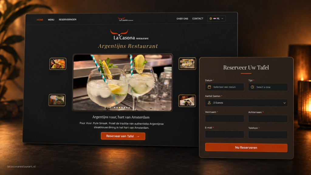 Websiteontwerp voor La Casona Restaurant-21